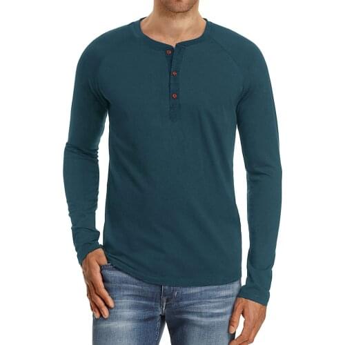 2021 Spring New Mens Fashion Simple Long Sleeve O-neck Cotton Solid T-shirt Bottomed Shirt Retro Casual Pullover Eurocode