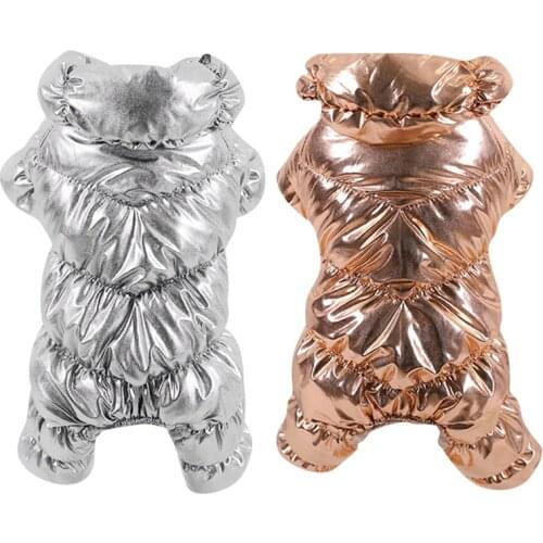 Dog Clothes Winter French Bulldog Dog Clothes For Small Dog Cotton Padded Warm Outfit Coat Jacket For Chihuahua Pet Clothing