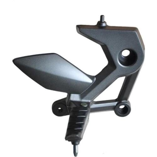 Front Footrest Foot Pedal Peg for LONCIN LX200-13-TBD CR5 Motorcycle Left Right Mount Bracket