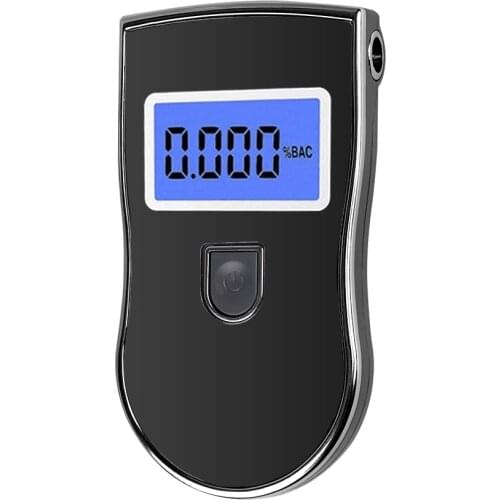 Professional Alcohol Tester Digital Breathalyzer LCD Display Breath Analyzer Portable Alcohol Detection Device for Drivers