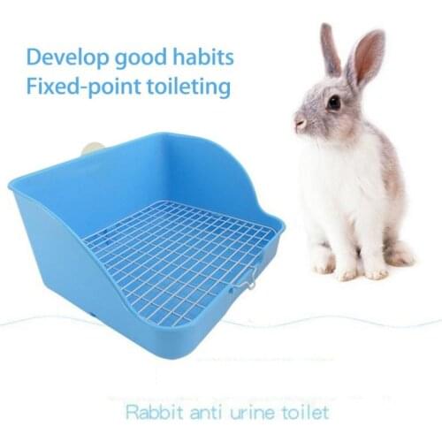 Removable Pet Toilet Basin Dry Hygienic Rabbits Guinea Pigs Small Pets Toilet Practical Durable Small Pet Large Square Product