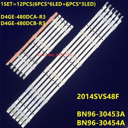 LED strip 6+3 lamp For SAM SUNG 2014SVS48F UA48J5100 UE48H5270 UN48J5500 UE48H5030 BN96-30453A D4GE-480DCA-R3 D4GE-480DCB-R3