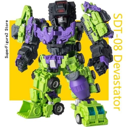 Transformation Toy Master Made SDT-08 SDT08 Devastator Action Figure In Stock