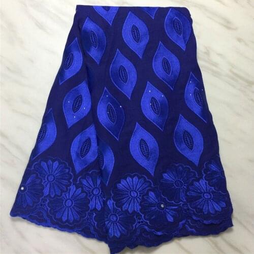 High Quality Cotton African Dry Lace Fabric Nigerian Lace Fabric Hot Sale Swiss Voile In Switzerland Men Women Sew Dress M4947