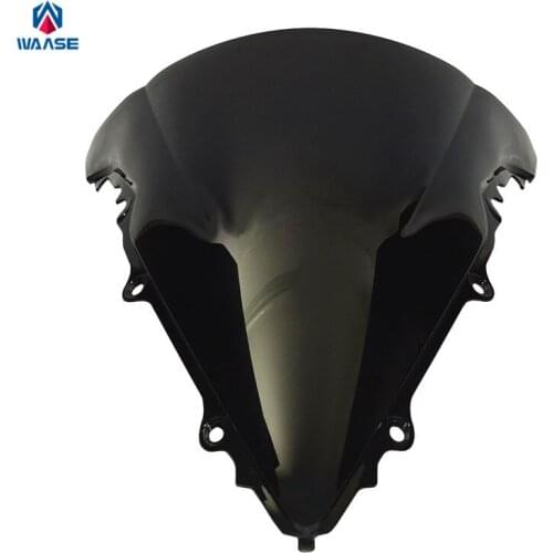 Waase Motorcycle Double Bubble Windscreen Windshield Shield Screen For Yamaha YZF R6 2003 2004 2005