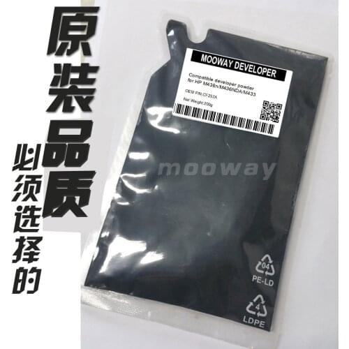 200g Free shipping compatible developer powder for HP M436 M436n M436NDA M433 CF256A CF257A developer powder