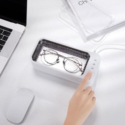Youpin Glasses Cleaning Machine Household Small Jewelry Toothbrush Denture Makeup Brush Ultrasonic Cleaning CS-601