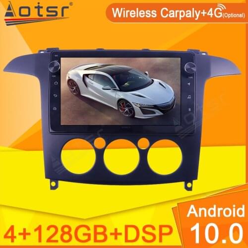 For Ford S-Max 2006 2007 2008 Car Radio Video Multimedia Player Navi Stereo GPS Android 10 No 2Din 2 Din DVD Head Unit Head Unit