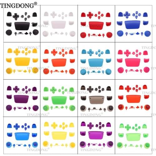 22Color Controller R1 L1 R2 L2 Button Joystick Key Replacement Shell Case Cover Cap for PS5 Gamepad Handle Accessories