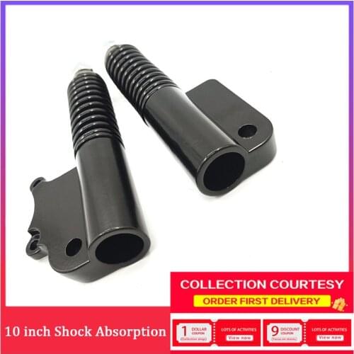 Coolride 10 Electric Scooter Front Suspension Shock Absorber Spring Shock Absorber Black Shock Absorber 12mm