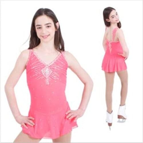 Hot Sales Kids Ice Skating Dress Hot New Brand Skating Dress Competition For Girls DR3197