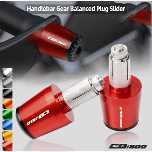 FOR HONDA CB1300 2003 2004 2005 2006 2007 2008 2009 2010 Motorcycle accessories 22MM Handlebar Grips Handle Bar Cap End Plugs