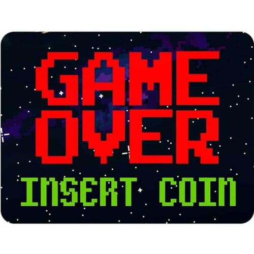 Game Over Retro Street Game Arcade Classics Anime Car Sticker Decal Decor Motorcycle Off-road Trunk Guitar Laptop Accessories