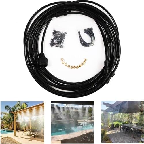HAVA 6m/9m/12m/15m/18m Spray Kit Outdoor Garden Summer Spray Cooling