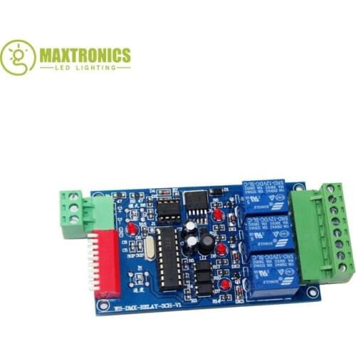Best price 5pcs DC12V 10A*3 channel dmx512 relays WS-DMX-RELAY-3CH-BAN led controller use for led lamp led strip