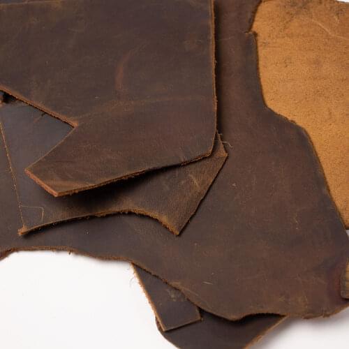 Leftover Strops Crazy horse cowhide 2 mm thickness Razor Knife cow hide skin leather skin genuine leather cowhide spetches