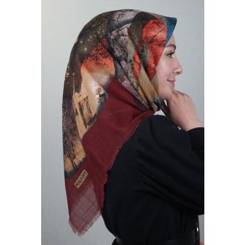 POLOİST LINEN FLAMLI SCARF DESEN-317 - RENK-04