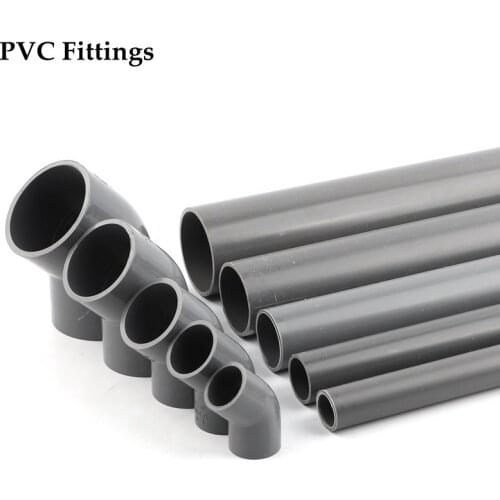 5pcs/lot 20mm PVC Elbow Joint 45 Degrees Garden Water Connectors Household Tap Water Supply Adapter Aquarium Tank Pipe Connector