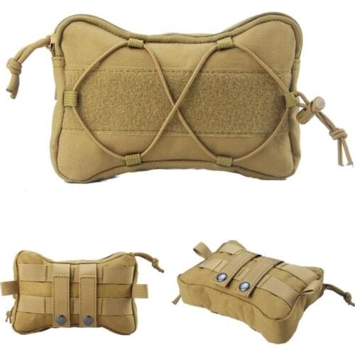 Outdoor Waist Bag Tactical Hanging Bag Hanging Rope EDC Storage Bag Accessory Bag