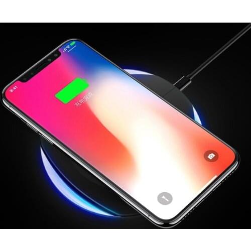10W Fast Wireless Charger For iPhone 11 X XS MAX XR Quick Charge 3.0 Qi Wireless Charger Pad For Samsung Huawei Xiaomi