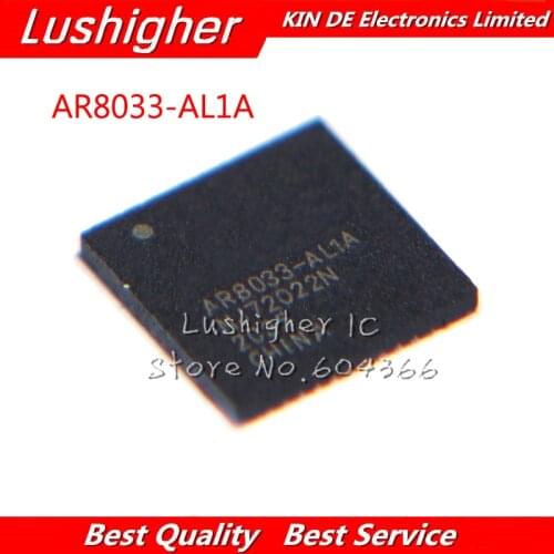 10pcs AR8033 AR8033-AL1A QFN48 Ethernet Chip