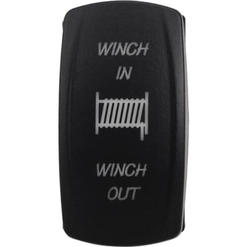 12V 20A Car Bar ARB Carling 7-Pin Push Rocker Toggle Switch Orange LED Light