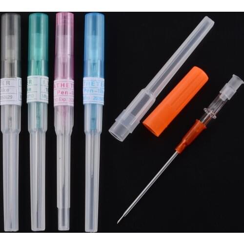 5pcs/lot Surgical Steel I.V. Catheter Cannula Sterile Piercing Needles Kit 14G/16G/18G/20G /22G Tattoo Body Jewelry Kit Gauges
