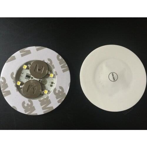 5pcs/lot Super bright 3mm 4 LED Flash Light Bulb Bottle Cup Mat Coaster LED glorifier mini glow stick For Clubs Bars Party-White