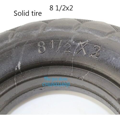 8 1/2x2 Solid Tyre for Mijia Scooter Replacement Tyre for Xiaomi M365 Electric Scooter Spare Airless Tire 8.5x2 Rubber Tire