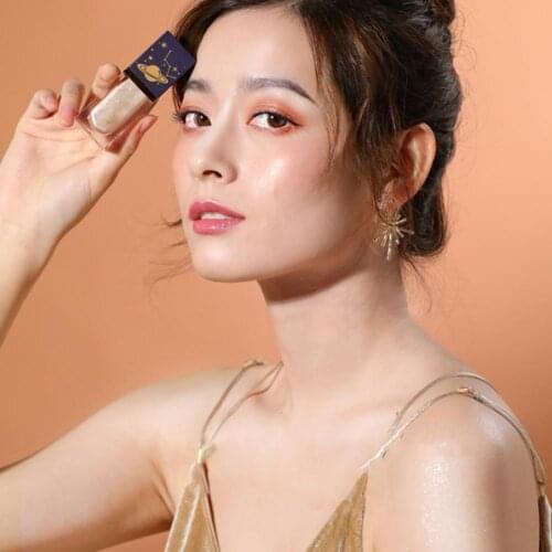 7ml Highlighting 4 Colors Мерцание Highlighter Palette Makeup Tool Cosmetics Body Clavicle Face Shoulder Body Highlighter Liquid