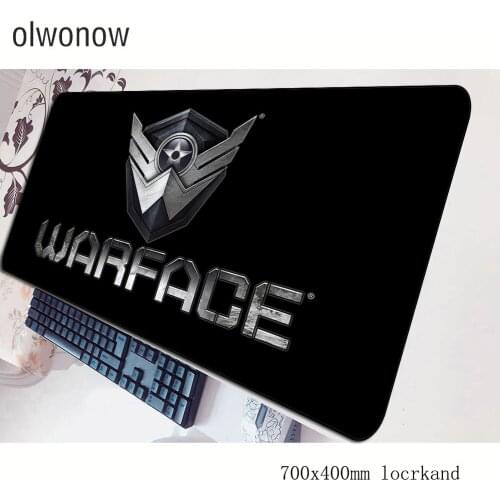 Warface mousepad 700x400x3mm gaming mouse pad big gamer mat locrkand game computer desk padmouse keyboard High-end play mats