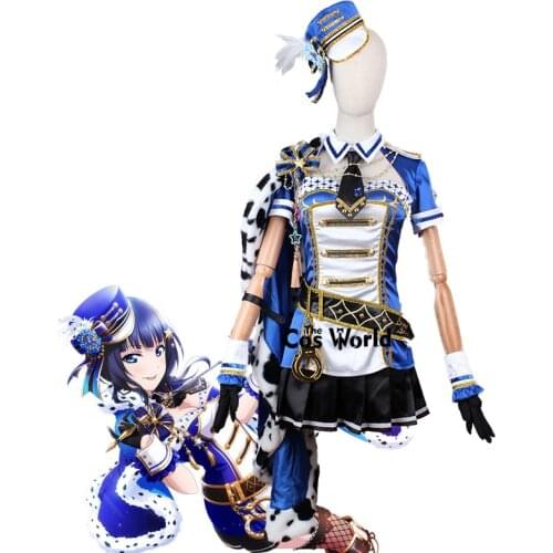 Love Live! Nijigasaki Starlight Asaka Karin Dress Uniform Outfits Anime Cosplay Costumes