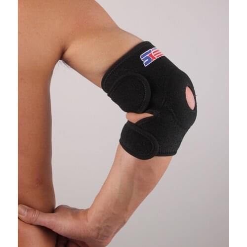 Riding Basketball Badminton Double Pressure Breathable Sport Ware Elbow Pad Sx605