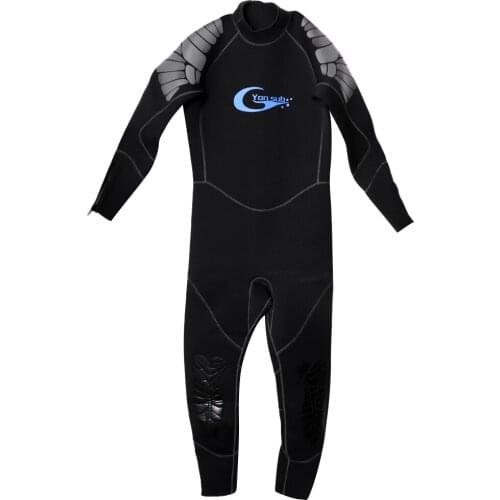 5mm Thick Neoprene Men Wetsuit for Scuba Diving Surf Underwater Hunting Spearfishing Underwater UV Sun Protection Scuba Diving