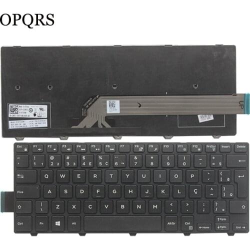 NEW Brazil Laptop Keyboard For DELL 14 3000 5000 14MR MD PD LR 3446 3447 3442 5442 5447 BR keyboard