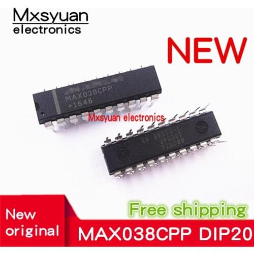 2pcs~10pcs / lot MAX038CPP MAX038 DIP-20 New original High-Frequency Waveform Generator