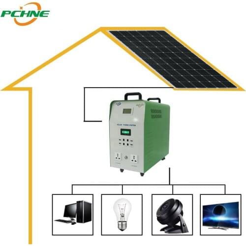 Custom Lithium Ion Batteries 1000w 500w Generator 220v Portable Solar Power Station