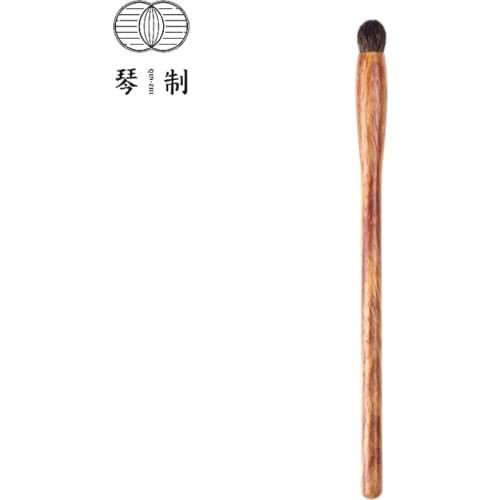 QINZHI Professional Handmade Make Up Brush 10 Eye Shadow Blending Brush Soft Canadian Squirrel Hair Makeup Brushes