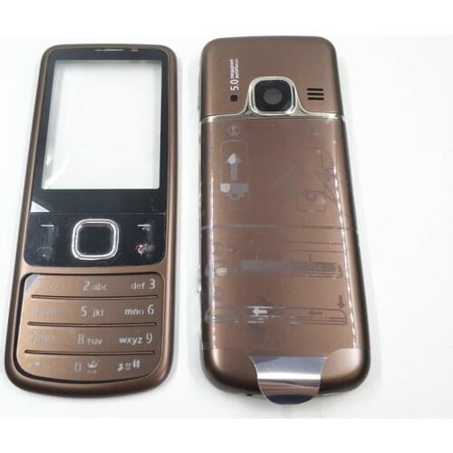 Rear 6700 Front Middle Frame Back Cover Battery Door Case For Nokia 6700 6700C Classic Full Housing With English&Russia Keypad