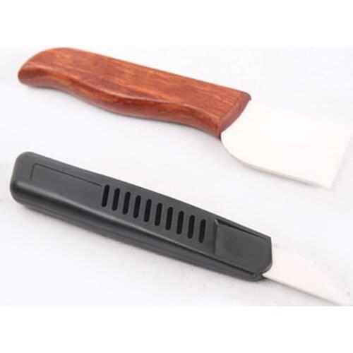 1pcs 27/35mm Cutter Leather Craft Tools Cow Carving Tool DIY Handmade Leather Trimming Knife Ceramic Cutting Knife