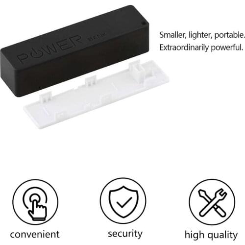 1Pcs Power Charger Bank Key Chain USB 18650 Flat Top Battery Charger for iPhone for Samsung Mobile Phone Pad