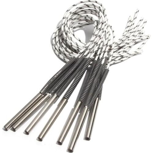 5PCS 8.5mm 80~95mm 316SUS Single Head Heating Pipe 110V/220V/380V Tubular Heater 270W/280W/290W/300W/330W Electric Element