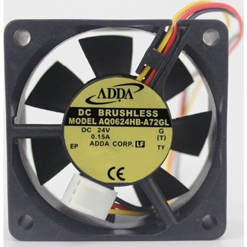 6025 24V 6CM AQ0624HB-A72GL waterproof fan IP68 6 Month Warranty