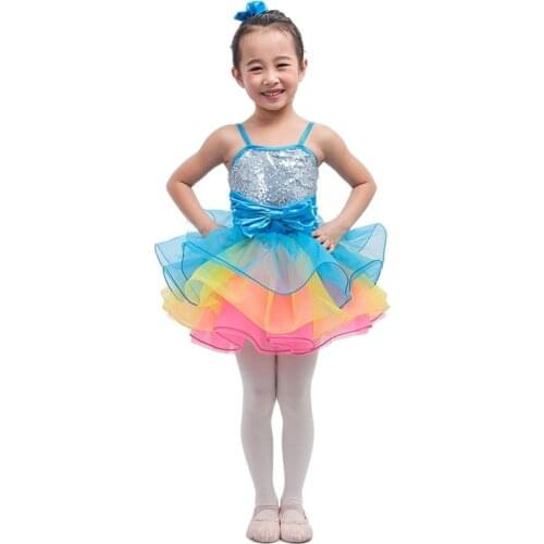 Dance Favourite sequin on satin bodice ballet tutu, girl stage performance ballet costume jazz/tap dance costume ballerina tutu