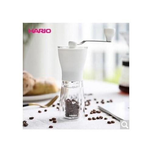 Coffee Machine HARIO Japanese Portable Powder Coffee Grinder Ceramic Core-grinding Household Manual Grinding Coffee Beans MSS