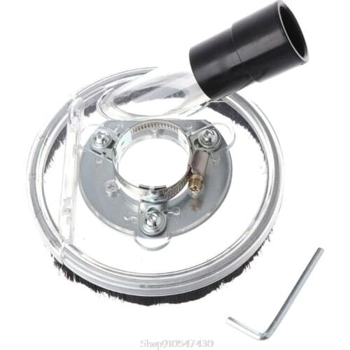 Dust Shroud Kit Dry Grinding Cover Tool For Angle Hand Grinder Clear 80-125mm S29 20 Dropship