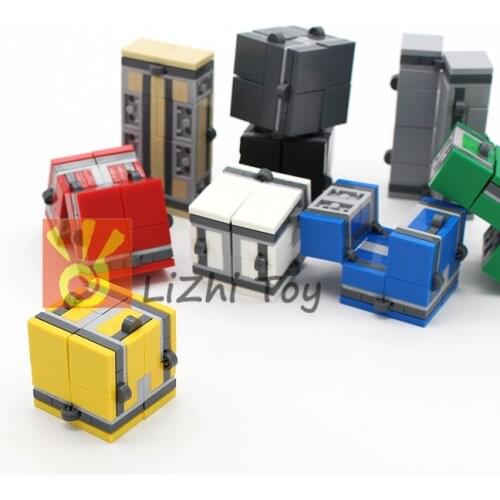 MOC DIY building blocks Infinite Cube fingertip decompression childrens day gift Compatible with All Brands