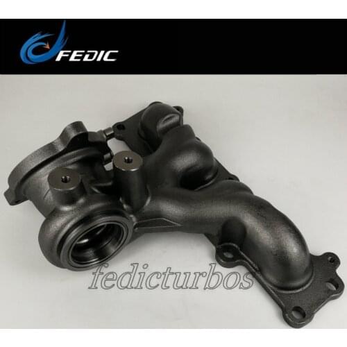 Turbine exhaust manifold housing K03 53039880288 for Ford Focus Galaxy Mondeo S-Max Jaguar XF XJ Land Rover Volvo S60 V60 2.0 T