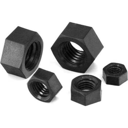 M2 M2.5 M3 M4 M5 M6 M8 M10 M12 M16 PA66 nylon external hexagon nuts outer hex plastic insulation environmental nut