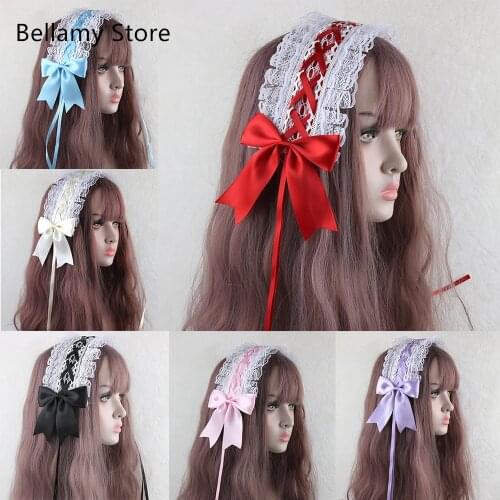 KC soft girl two dimensional girl lovely Lolita hair band